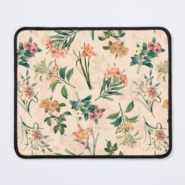 Item preview, Blush Pink Vintage Botanical Garden Flowers designed and sold by UtArt.