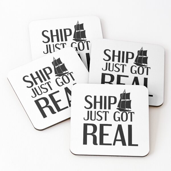 Item preview, Wizards-Inspired "Ship Got Real" designed and sold by mulberrydragon.