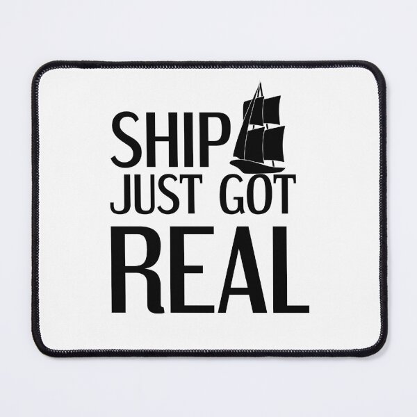 Item preview, Wizards-Inspired "Ship Got Real" designed and sold by mulberrydragon.