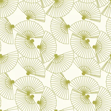 Artwork thumbnail, Flying Fans Pattern by RafaelLima7