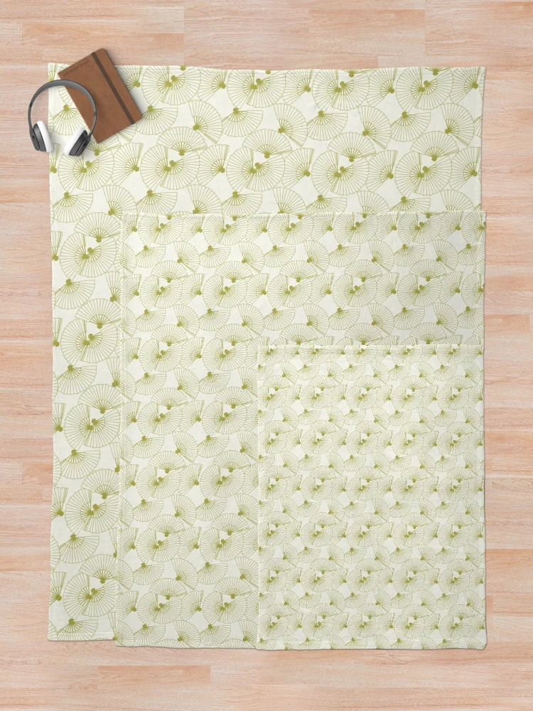 Thumbnail 5 of 6, Throw Blanket, Flying Fans Pattern designed and sold by RafaelLima7.