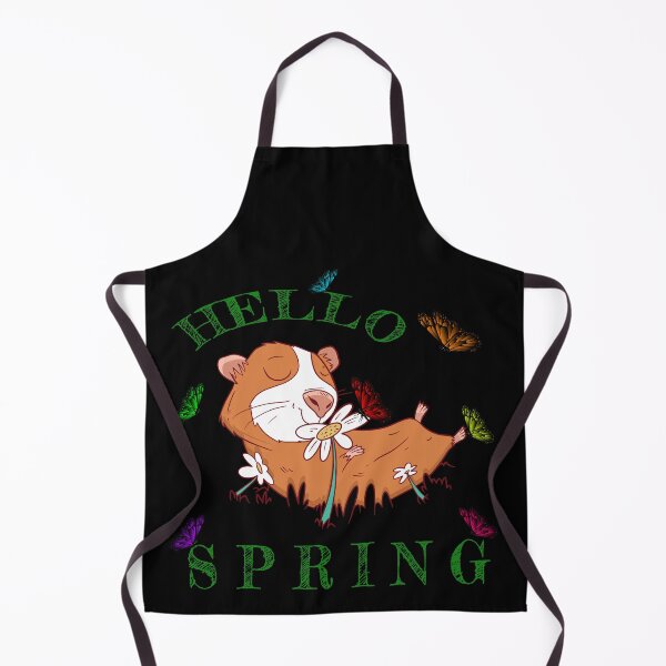 Item preview, Hello Spring Hamster Butterfly Guinea Pig Colors designed and sold by Tig3rE.