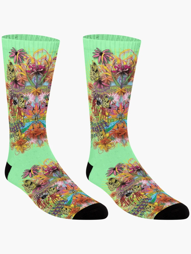 Thumbnail 3 of 5, Socks, Life 2  designed and sold by InfinitePathArt.