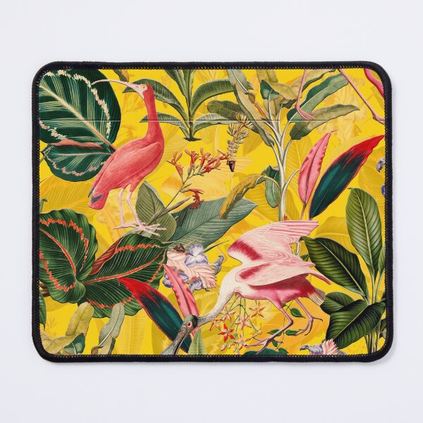 Item preview, Vintage Yellow Tropical Bird Jungle Botanical Garden Nightgarden designed and sold by UtArt.