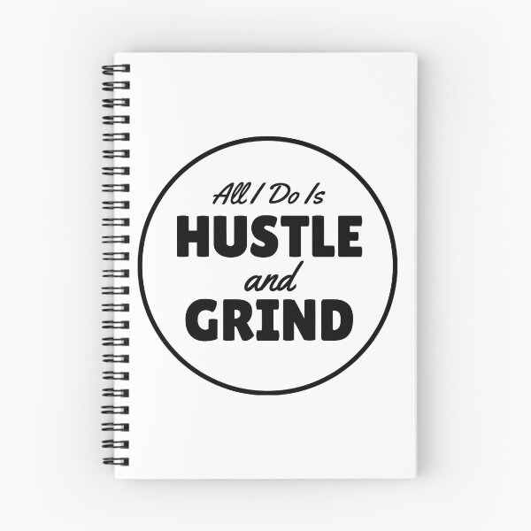 Item preview, All I Do is Hustle and Grind designed and sold by Tee4Daily.