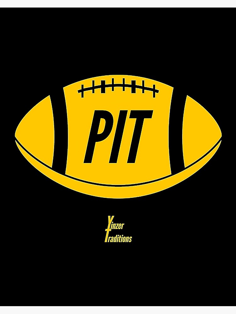 deadmansupplyco Vintage Hockey - Pittsburgh Pirates (Yellow Pirates Wordmark) Long Sleeve T-Shirt
