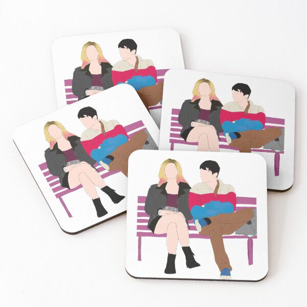 Item preview, Maeve & Otis Bench - Sex Education designed and sold by AwesomeFanArts.