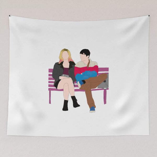 Item preview, Maeve & Otis Bench - Sex Education designed and sold by AwesomeFanArts.