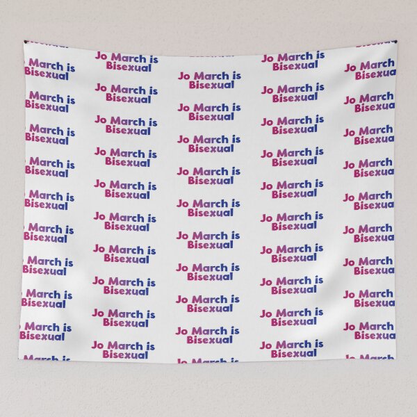 Item preview, jo march es bisexual designed and sold by rissidesigns.