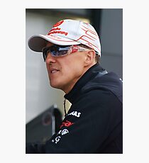 Michael Schumacher 2011 Photographic Print