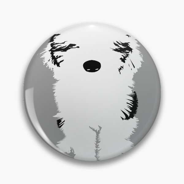 Artikelvorschau, Sheepadoodle Design mit grauem Hintergrund entworfen und verkauft von gracemccann.
