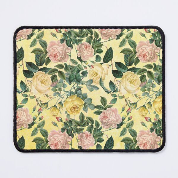Item preview, Redouté Yellow Summer Rose Botanical Garden NightGarden  designed and sold by UtArt.