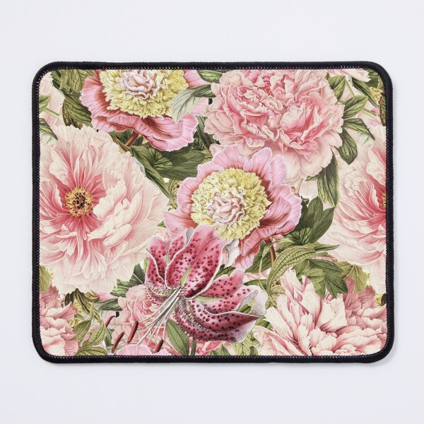 Item preview, Vintage Roses and Lily Botanical Garden Pattern NightGarden  designed and sold by UtArt.