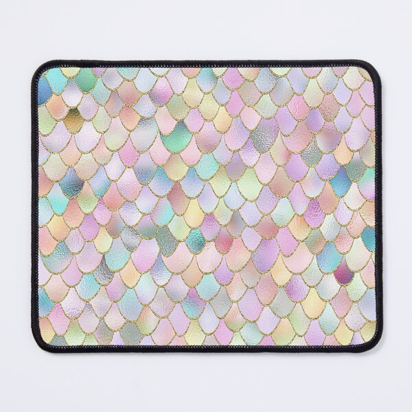 Item preview, Wonky Rainbow Glitter Mermaid Scales Pattern designed and sold by UtArt.