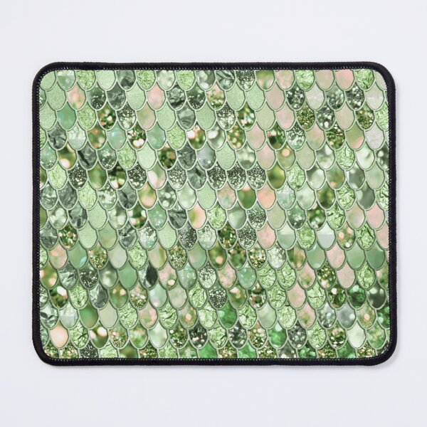 Item preview, Shiny Green Mermaid Scales pattern designed and sold by UtArt.