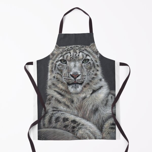 Item preview, Snow Leopard Portrait designed and sold by Arts & Dogs.