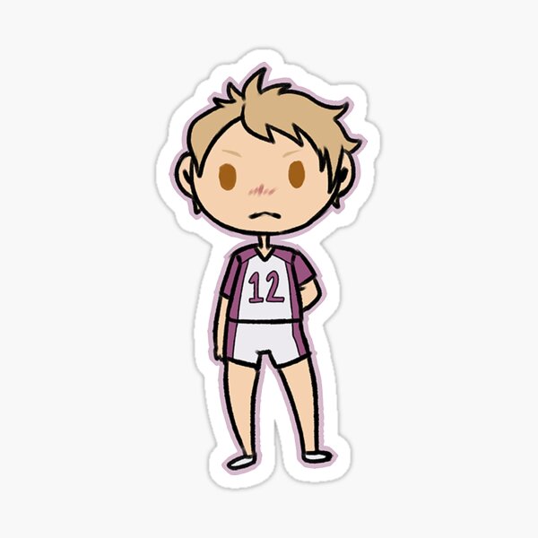 Item preview, Kawanishi chibi sticker designed and sold by Cutietardi.