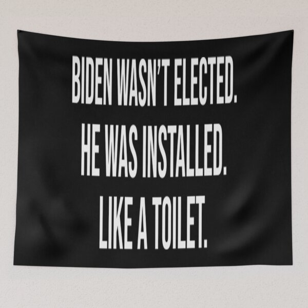 Item preview, Anti Biden T-ShirtAnti Biden Quotes Installed designed and sold by SwickDavies.