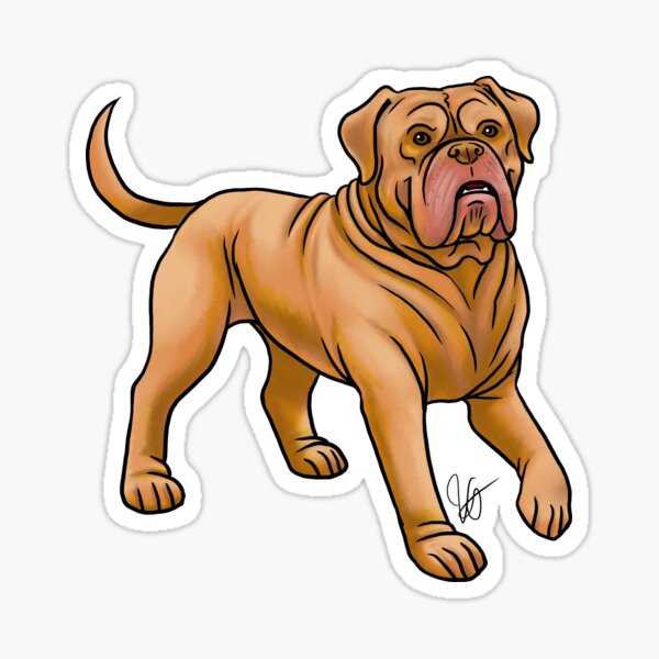 Item preview, Dogue du Bordeaux - Red designed and sold by Jennifer Stolzer.