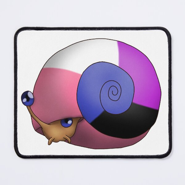 Item preview, Genderfluid Coming Out Pride Snail designed and sold by PrideSnails.