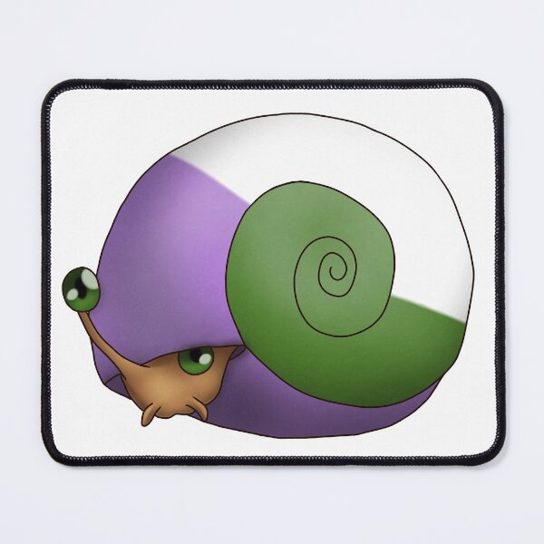 Item preview, Genderqueer Coming Out Pride Snail designed and sold by PrideSnails.