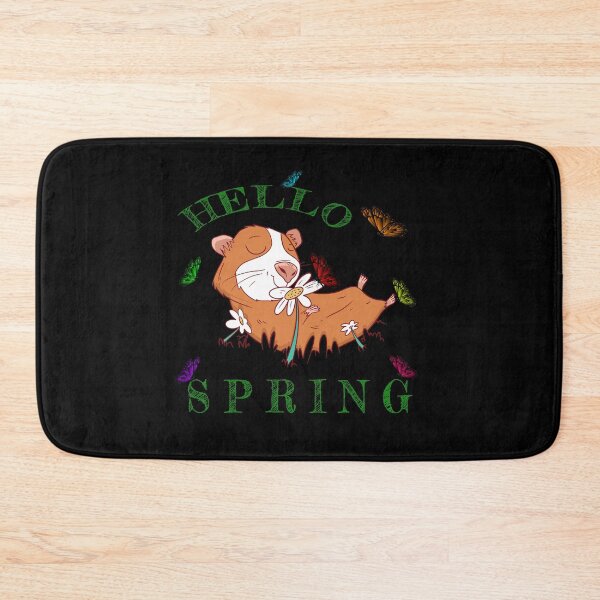Item preview, Hello Spring Hamster Butterfly Guinea Pig Colors designed and sold by Tig3rE.
