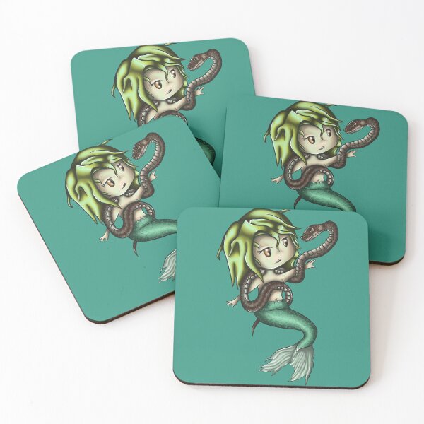 Item preview, Cotton the Swamp Mermaid designed and sold by DeadWaspDesigns.