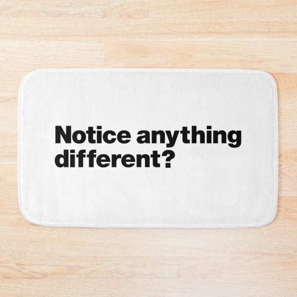 Item preview, Notice anything different? (black) designed and sold by dudethecreator.