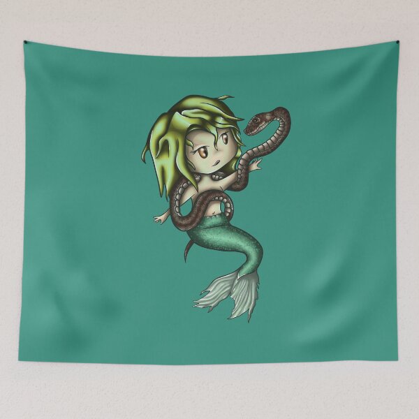 Item preview, Cotton the Swamp Mermaid designed and sold by DeadWaspDesigns.