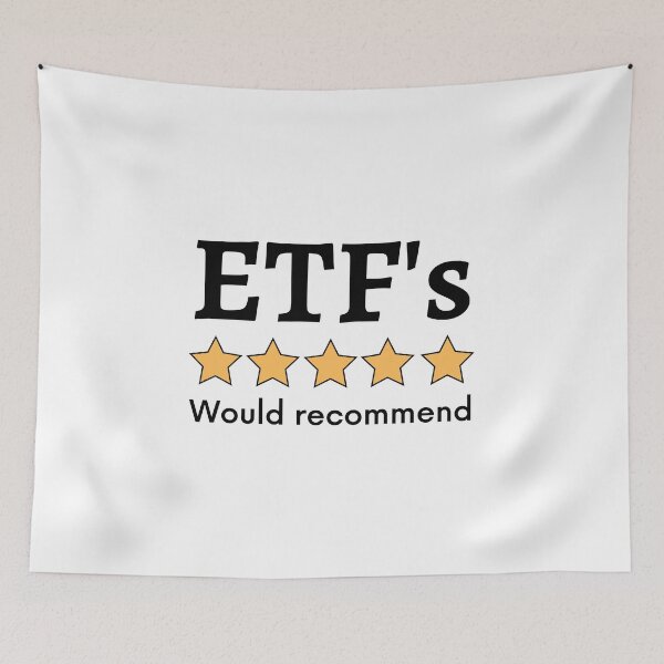 Item preview, ETFs would recommend - Passive income // Stock Market // Diversification // Personal Finances designed and sold by Rat to Lion.