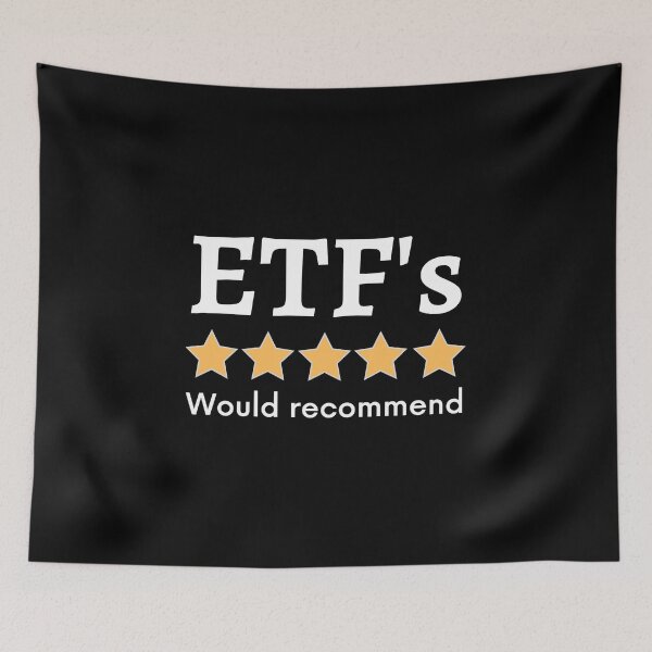 Item preview, ETFs would recommend - Passive income // Stock Market // Diversification // Personal Finances designed and sold by Rat to Lion.