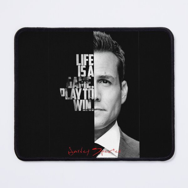 Item preview, Harvey Specter black and white motivational quote. designed and sold by Enea Kelo.