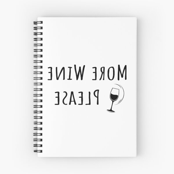 Item preview, Backwards-letters / More Wine Please designed and sold by Marybble.