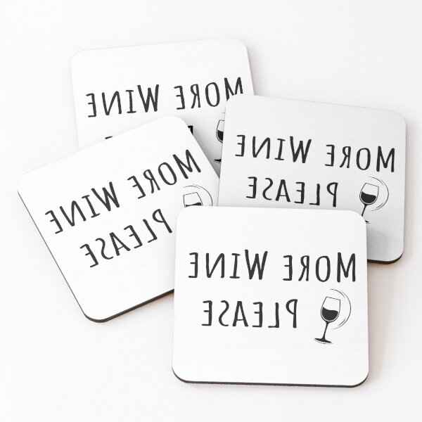 Item preview, Backwards-letters / More Wine Please designed and sold by Marybble.