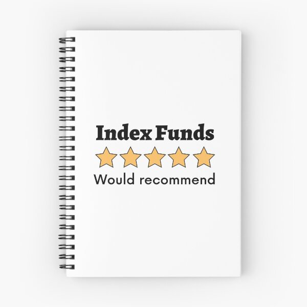 Item preview, Index Funds would recommend - Passive income // Stock Market // Diversification // Personal Finances designed and sold by Rat to Lion.