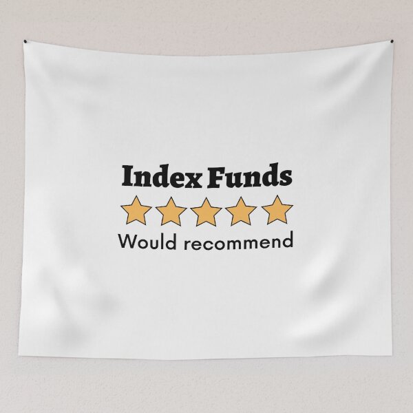 Item preview, Index Funds would recommend - Passive income // Stock Market // Diversification // Personal Finances designed and sold by Rat to Lion.