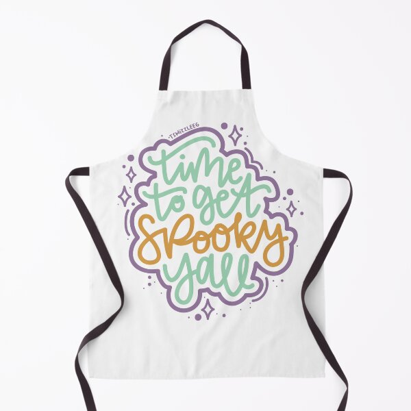 Item preview, Time To Get Spooky Yall - Mint / Orange / Purple designed and sold by TswizzleEG.