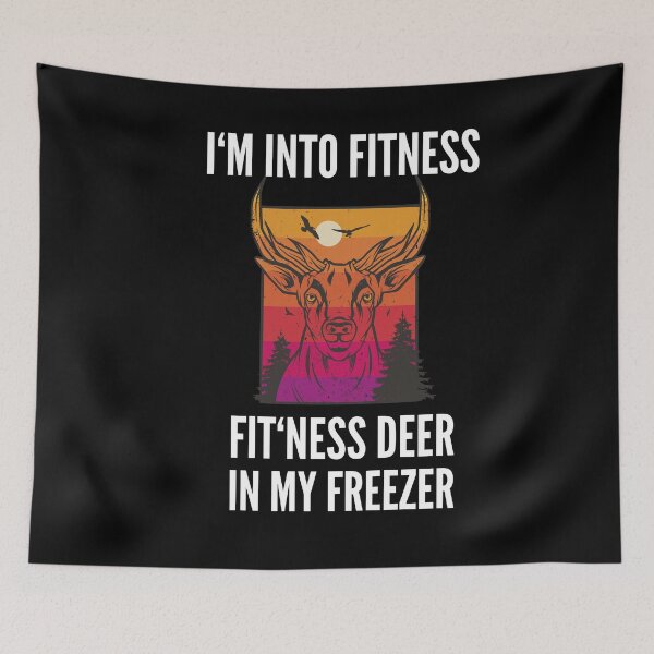Item preview, Im Into Fitness Fit'ness Deer In Freezer designed and sold by Club7Studios.