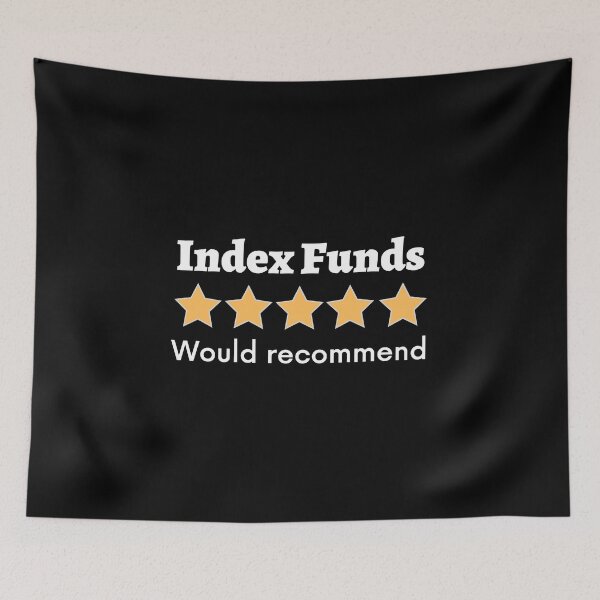 Item preview, Index Funds would recommend - Passive income // Stock Market // Diversification // Personal Finances designed and sold by Rat to Lion.