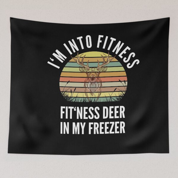 Item preview, Im Into Fitness Fit'ness Deer In Freezer designed and sold by Club7Studios.