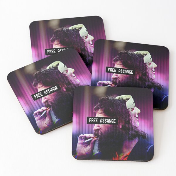 Item preview, Anarchy Wave Series: Free Assange designed and sold by MagnusPanvidya.