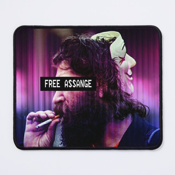 Item preview, Anarchy Wave Series: Free Assange designed and sold by MagnusPanvidya.