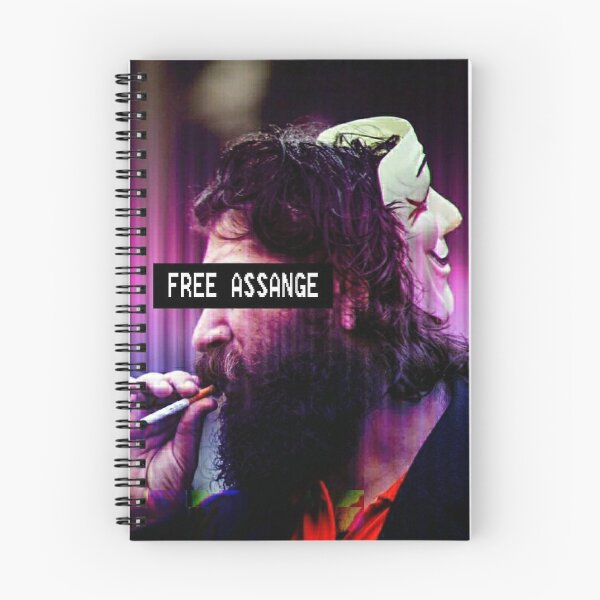 Item preview, Anarchy Wave Series: Free Assange designed and sold by MagnusPanvidya.