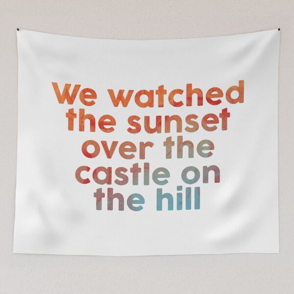 Item preview, Castle On The Hill designed and sold by RafaTakami.