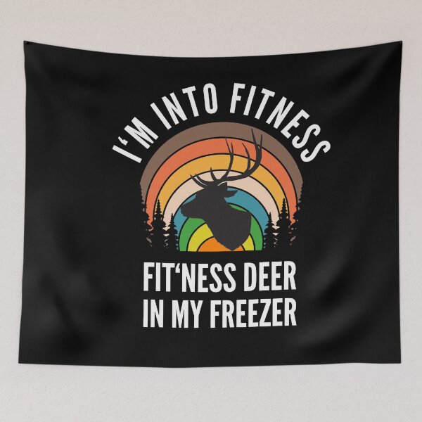Item preview, Im Into Fitness Fit'ness Deer In Freezer designed and sold by Club7Studios.