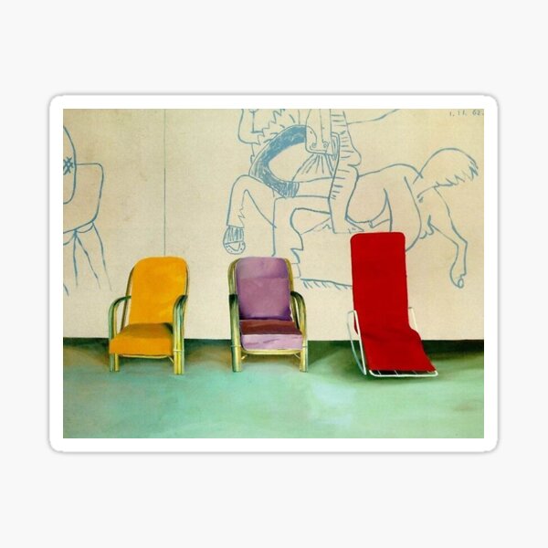 “The Best Poster Chair” Sticker for Sale by renaycoo | Redbubble