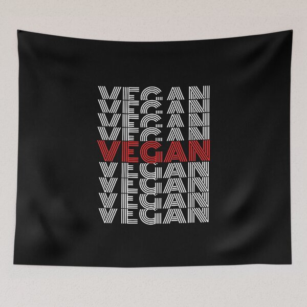 Item preview, Vegan Repeat Retro Design Red designed and sold by Vegginitup.