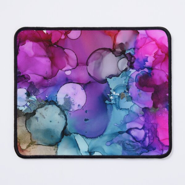 Item preview, Abstract in Pink, Teal and Purple - One designed and sold by LymphomaLass.