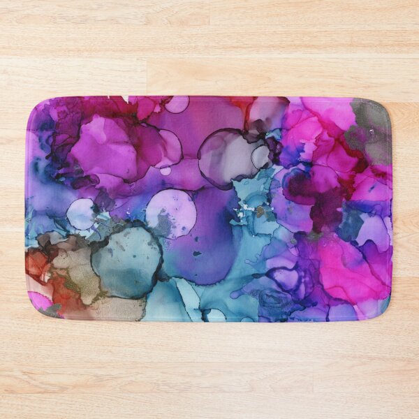 Item preview, Abstract in Pink, Teal and Purple - One designed and sold by LymphomaLass.