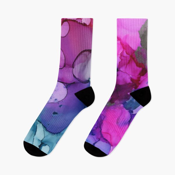 Item preview, Abstract in Pink, Teal and Purple - One designed and sold by LymphomaLass.